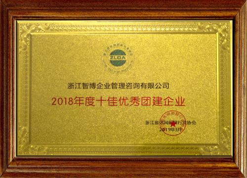 2018年度十佳優秀團建企業